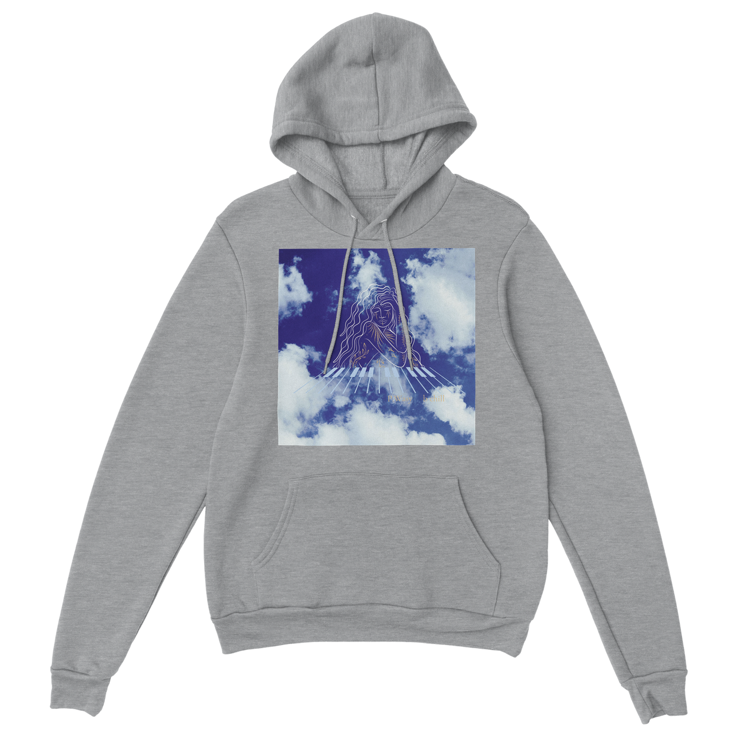 Premium Unisex 'Boho Woman' P.Wasy Logo Pullover Hoodie