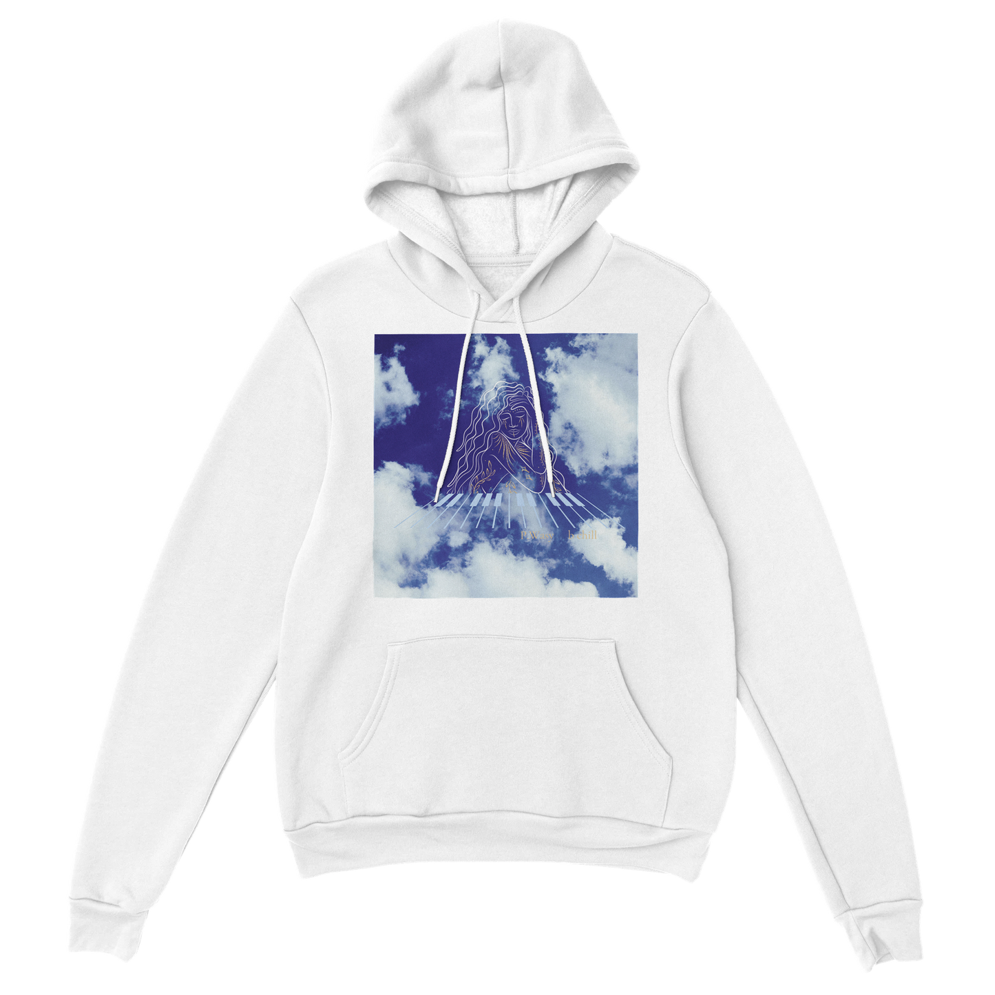 Premium Unisex 'Boho Woman' P.Wasy Logo Pullover Hoodie