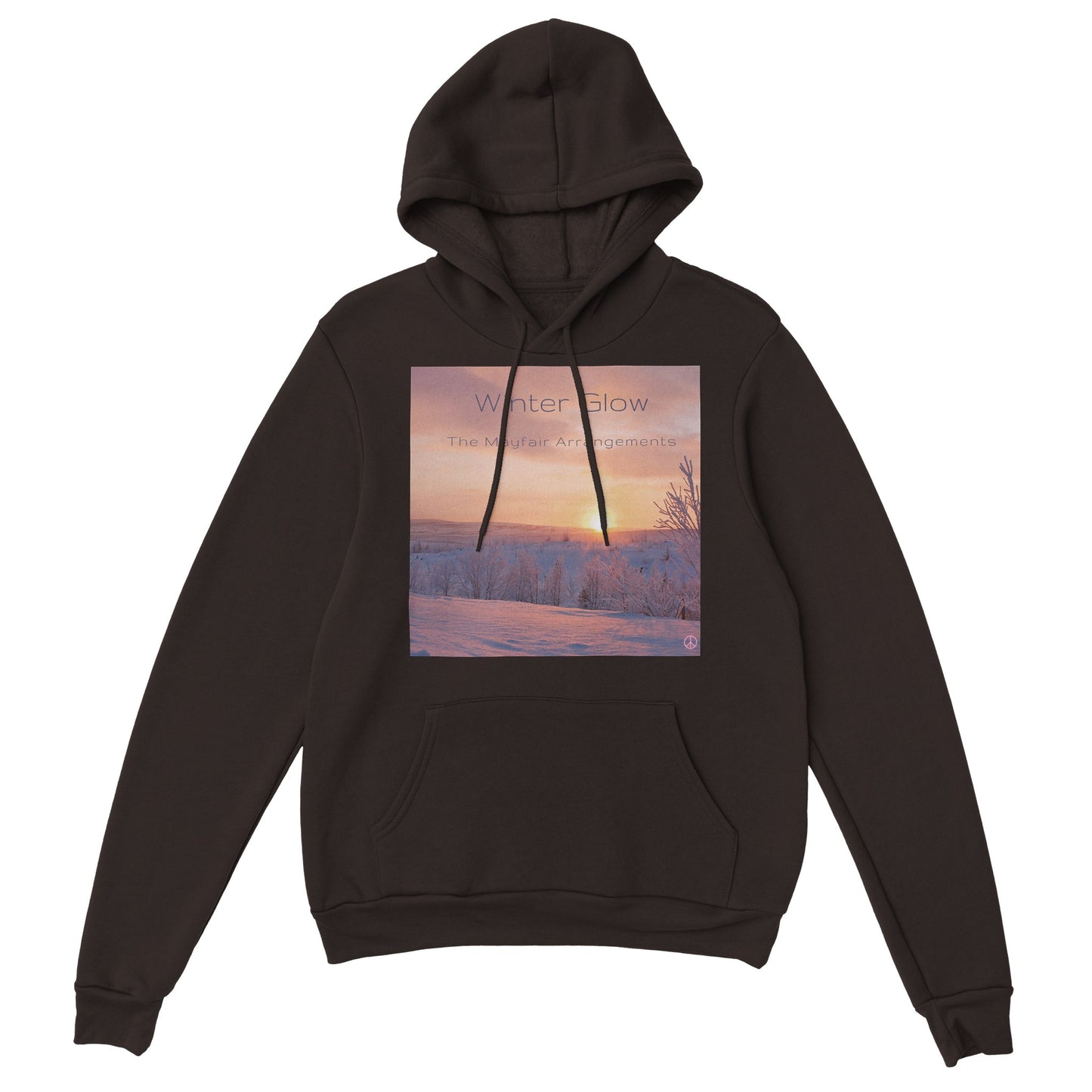 Classic Cozy Unisex Pullover Hoodie featuring The Mayfair Arrangements Winter Glow Cover Art